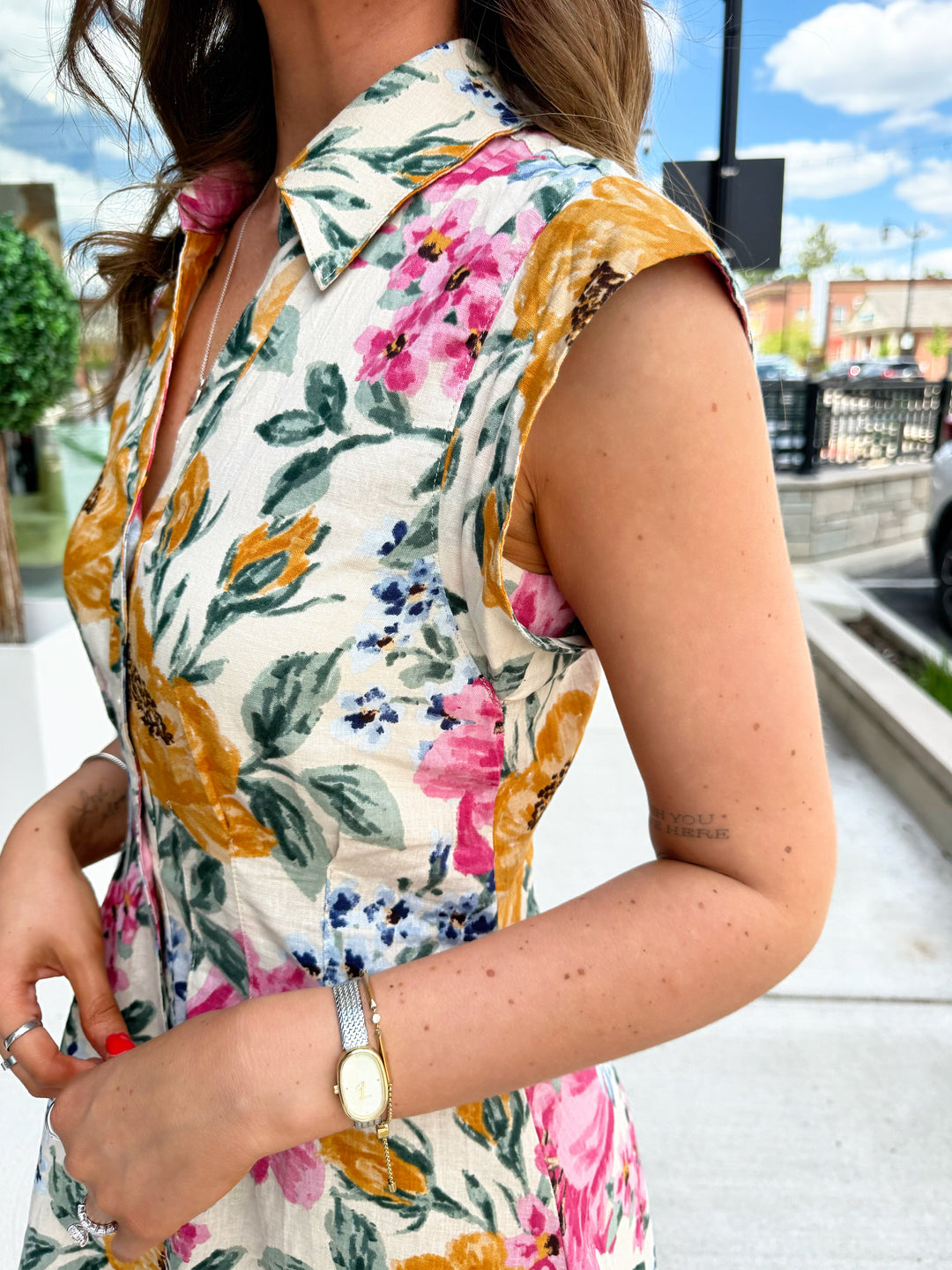 Rosalie Floral Maxi Dress (Multi)