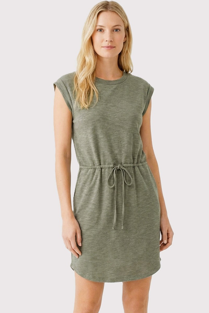 Go To Mini Dress (Olive)