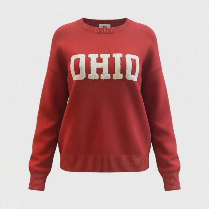 [DOORBUSTER] The Ohio Knit Sweater (Red)