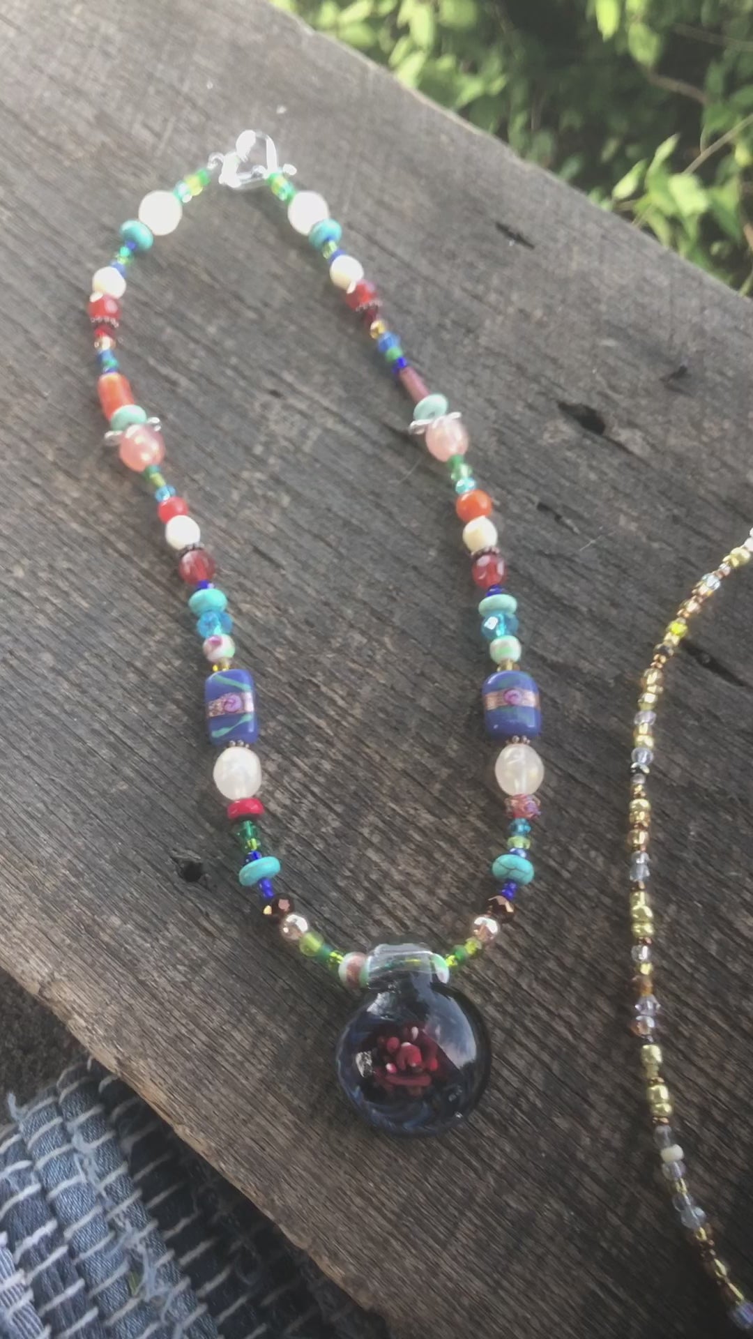 Hand Beaded Necklace