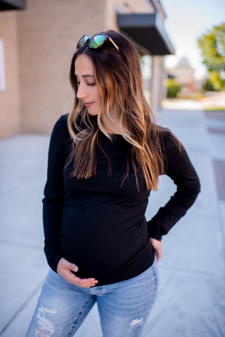 Chance For Love Top (Black)