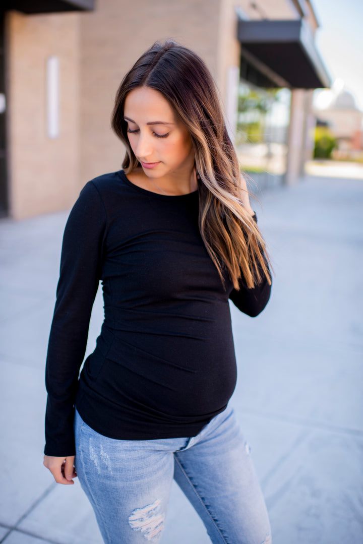 Chance For Love Top (Black)