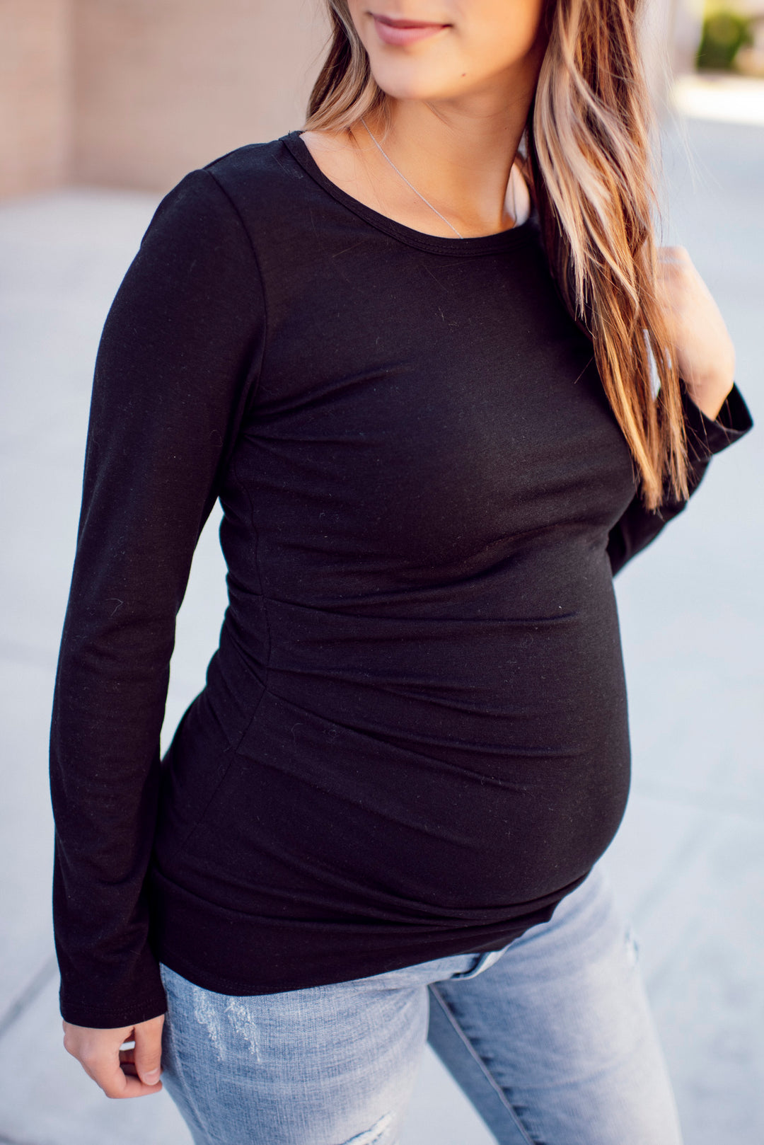 Chance For Love Top (Black)