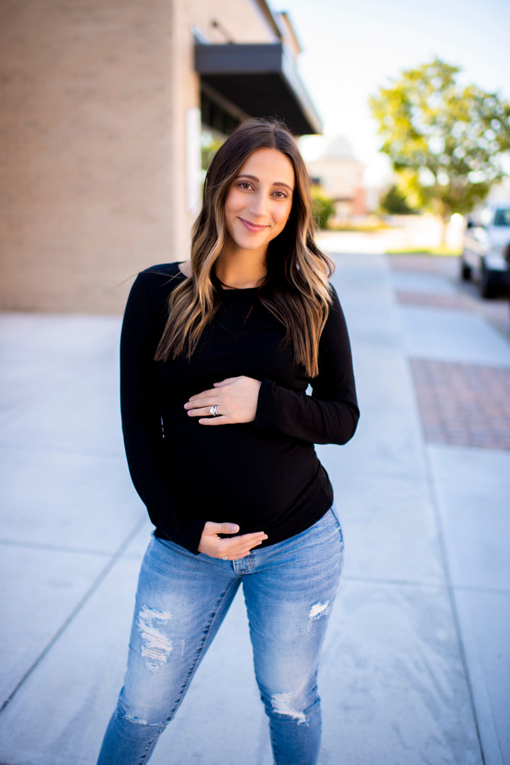 Chance For Love Top (Black)