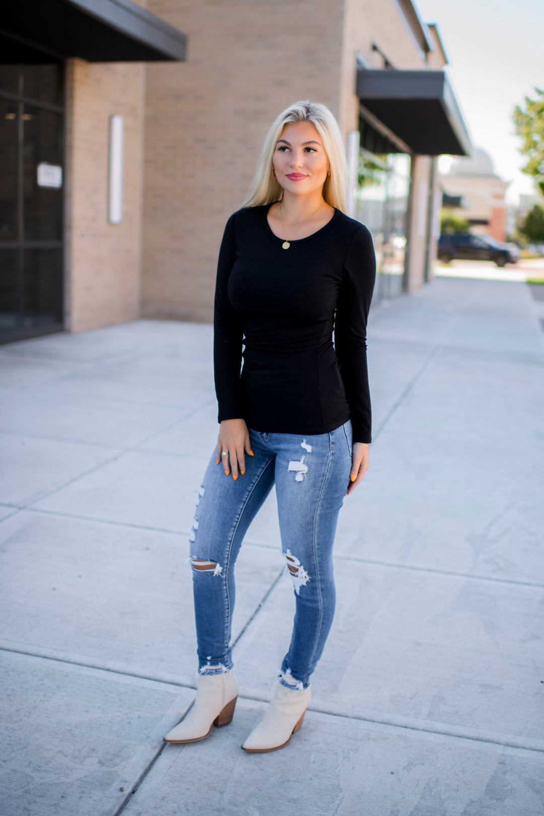 Chance For Love Top (Black)