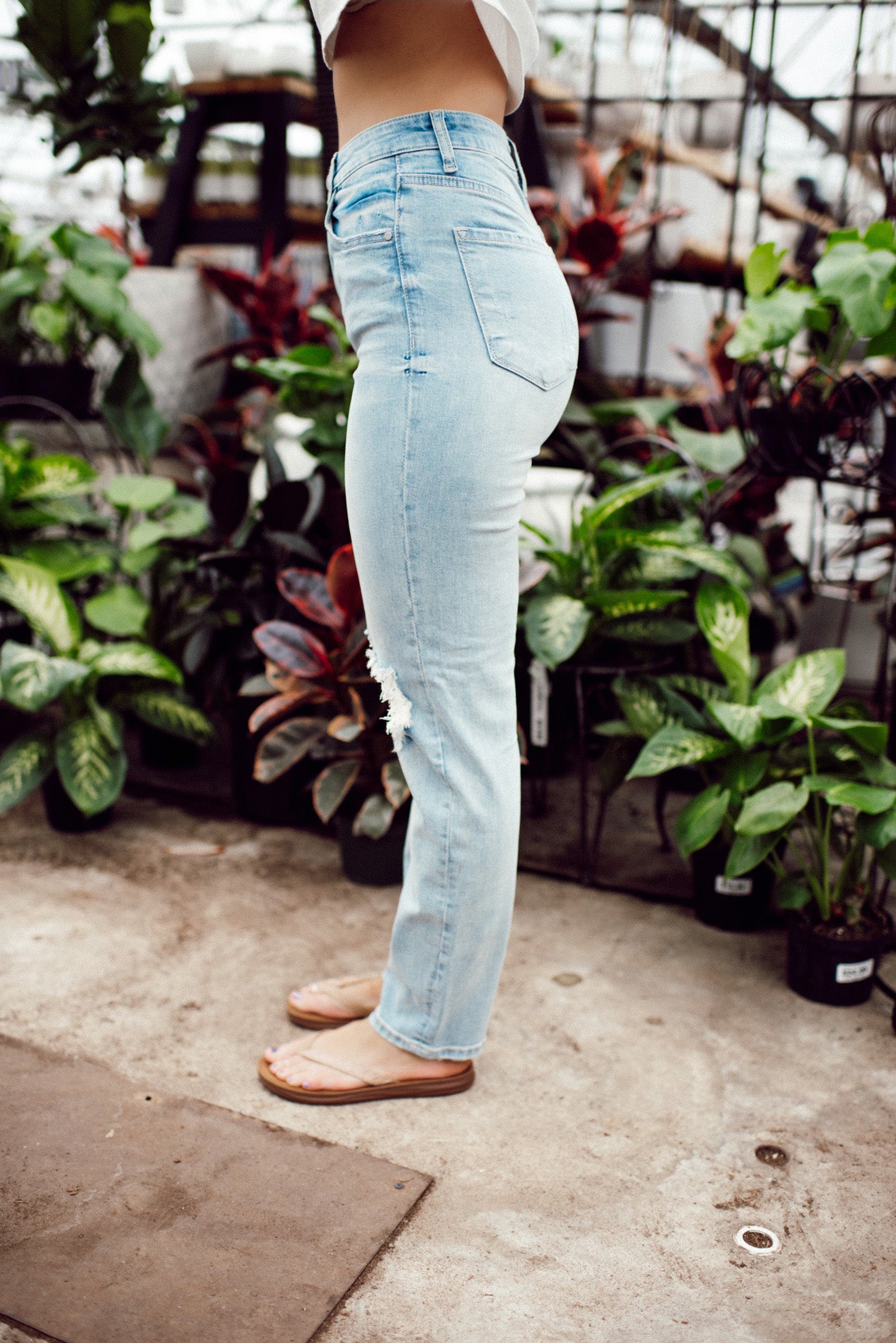 The Steph Mom Jeans (Light Wash)