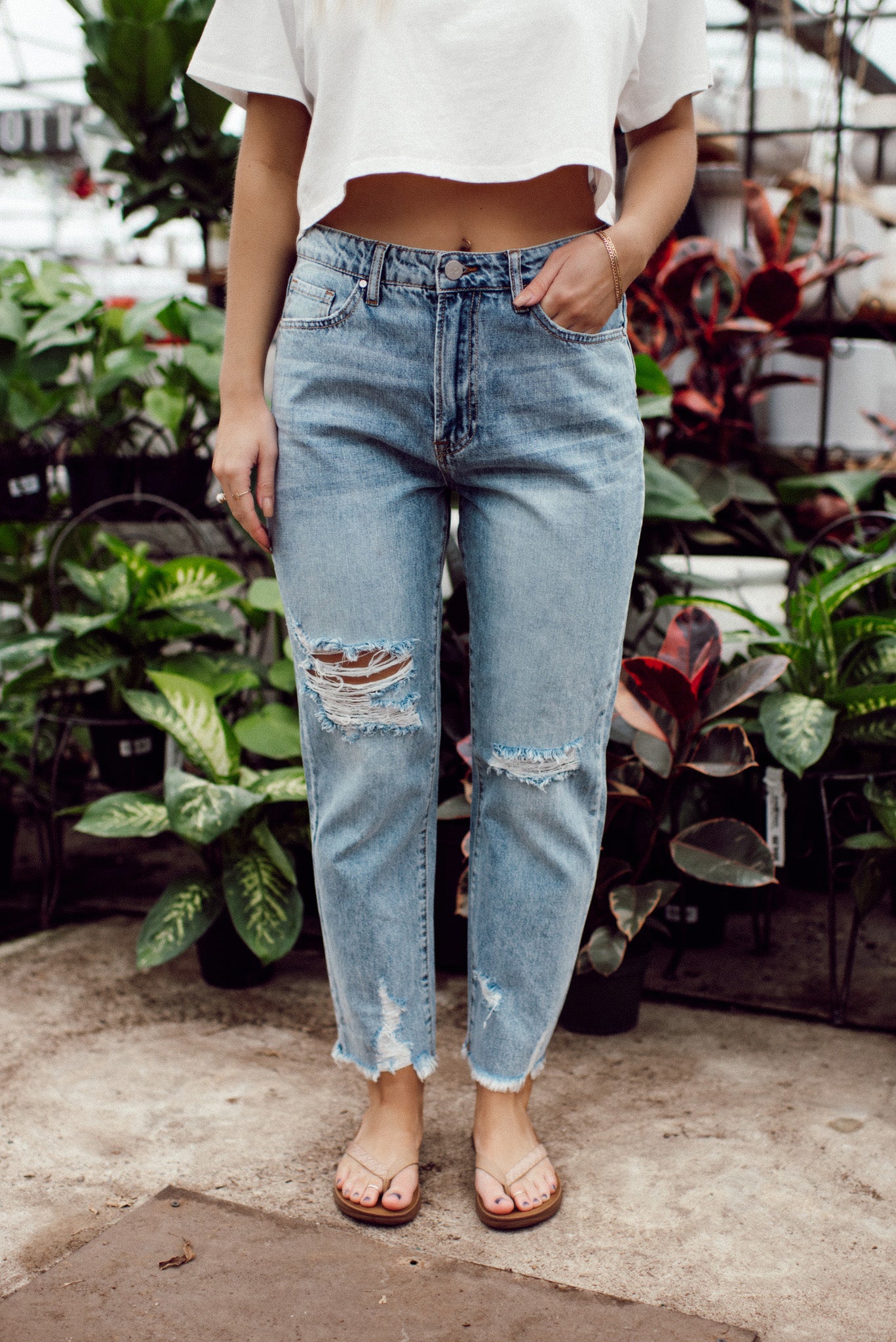 The Sosa Straight Leg Jeans (Medium Wash)