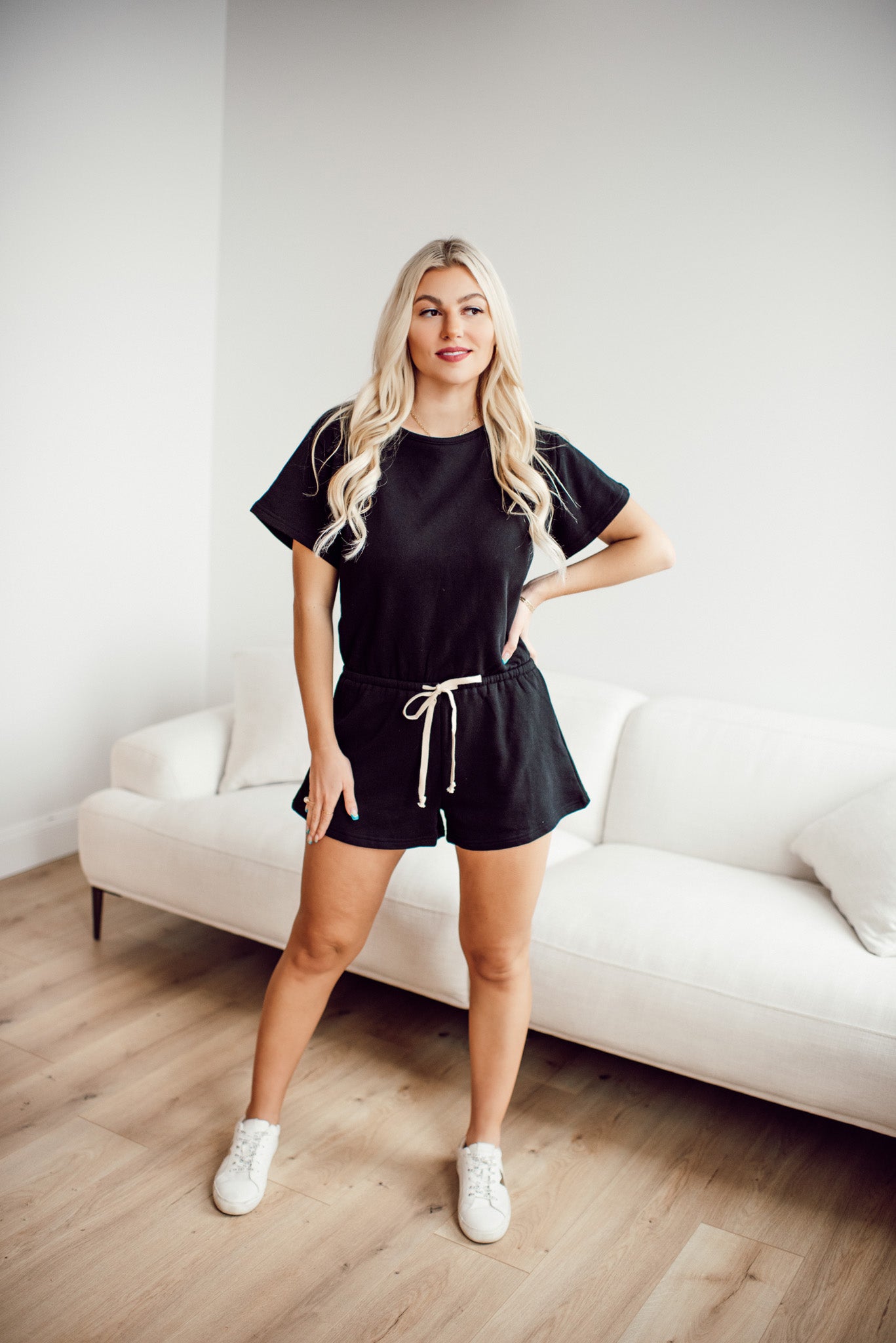 Ready To Party Romper (Black)