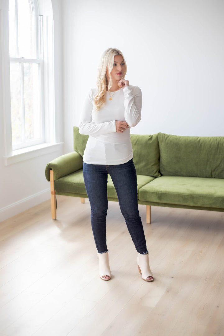 Chance For Love Top (Ivory)