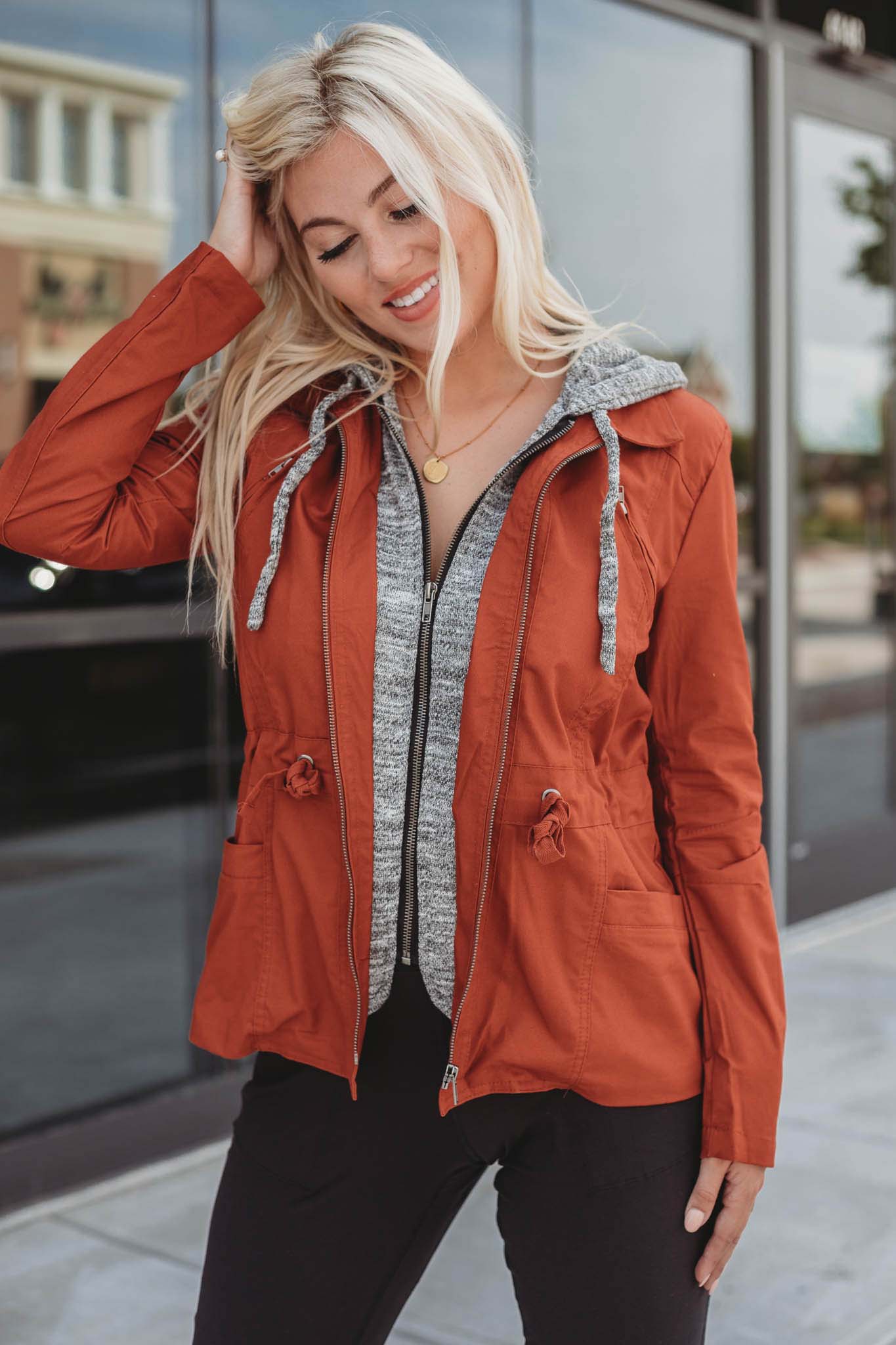 Exciting Adventures Jacket (Rust) FINAL SALE