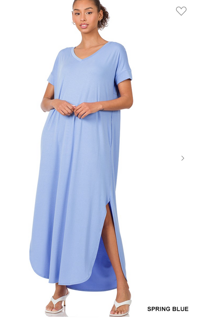 The Charlie Maxi (Spring Blue) – Blue Layne Boutique