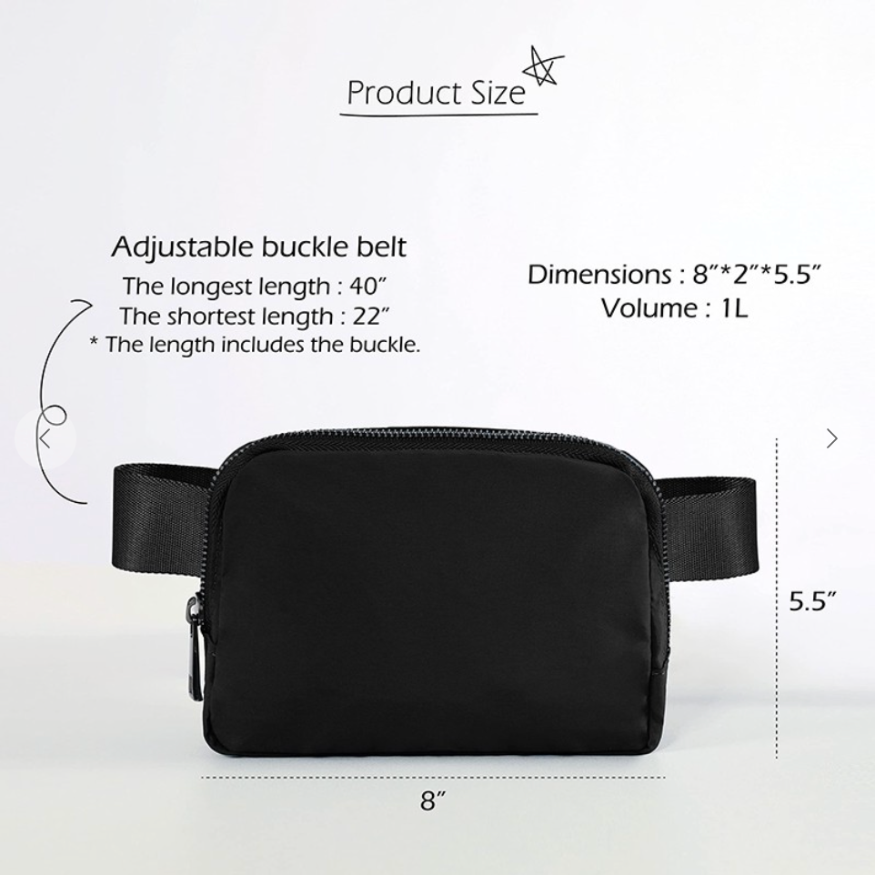 is lululemon fanny pack waterproof Waterproof Fanny Packs