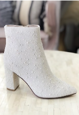 Stay In Step Booties (White)