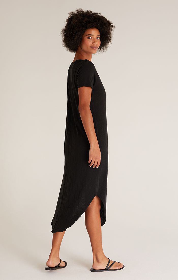 z supply t shirt dress Calabasas Jersey Denim Dress