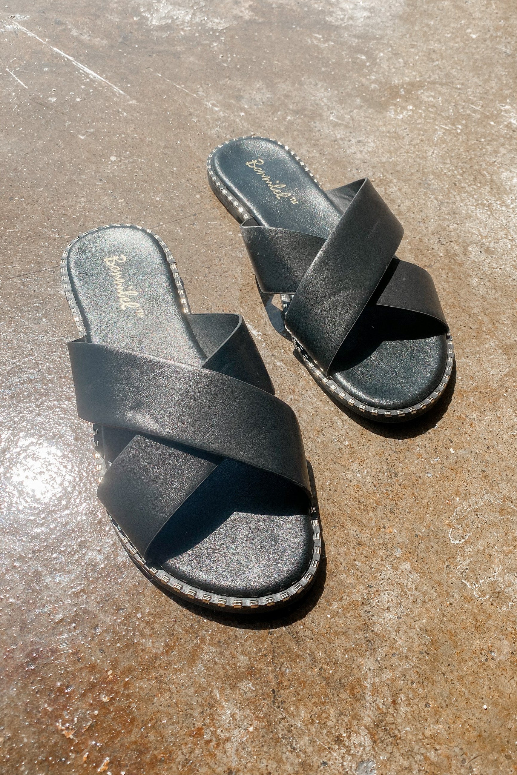 The Micah Sandals (Black)FINAL SALE